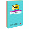3M Post-it Super Sticky Notes - Supernova Neons Color Collection, Guava, 3 / Pack, MMM6603SSMIA