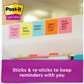3M Post-it Super Sticky Dispenser Notes - Supernova Neons Color Collection, Guava, 1 Pack, MMMR33010SSMIA