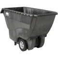 Rubbermaid Commercial Structural Foam Standard Tilt Truck, Black, RCP101300BK