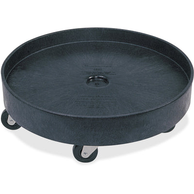 Rubbermaid Commercial Universal Drum Dolly, Black, RCP265000BK