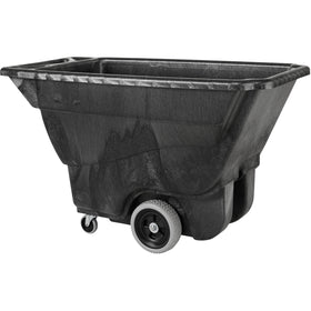 Rubbermaid Commercial Utility Duty Tilt Truck, Black, RCP9T1300BK