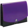 Smead Letter Expanding File, Black, 8 1/2" Width x 11" Length, SMD70862