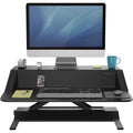 Fellowes Lotus Sit-Stand Workstation, Black, FEL0007901