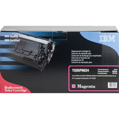 IBM Remanufactured Laser Toner Cartridge 650A (CE273A) - Magenta -, IBMTG95P6624