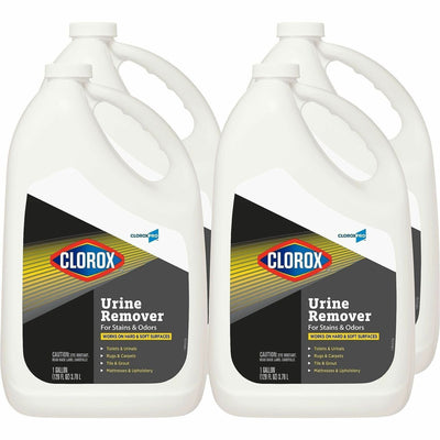 The Clorox CloroxPro Urine Remover for Stains and Odors Refill, Clear, 4 / Carton, CLO31351CT