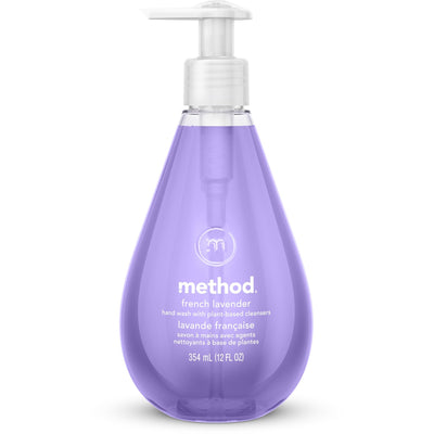 Method Gel Hand Soap, Lavender, 6 / Carton, MTH00031CT