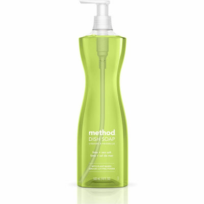 Method Dish Soap, Light Willow Green, 6 / Carton, MTH01240CT