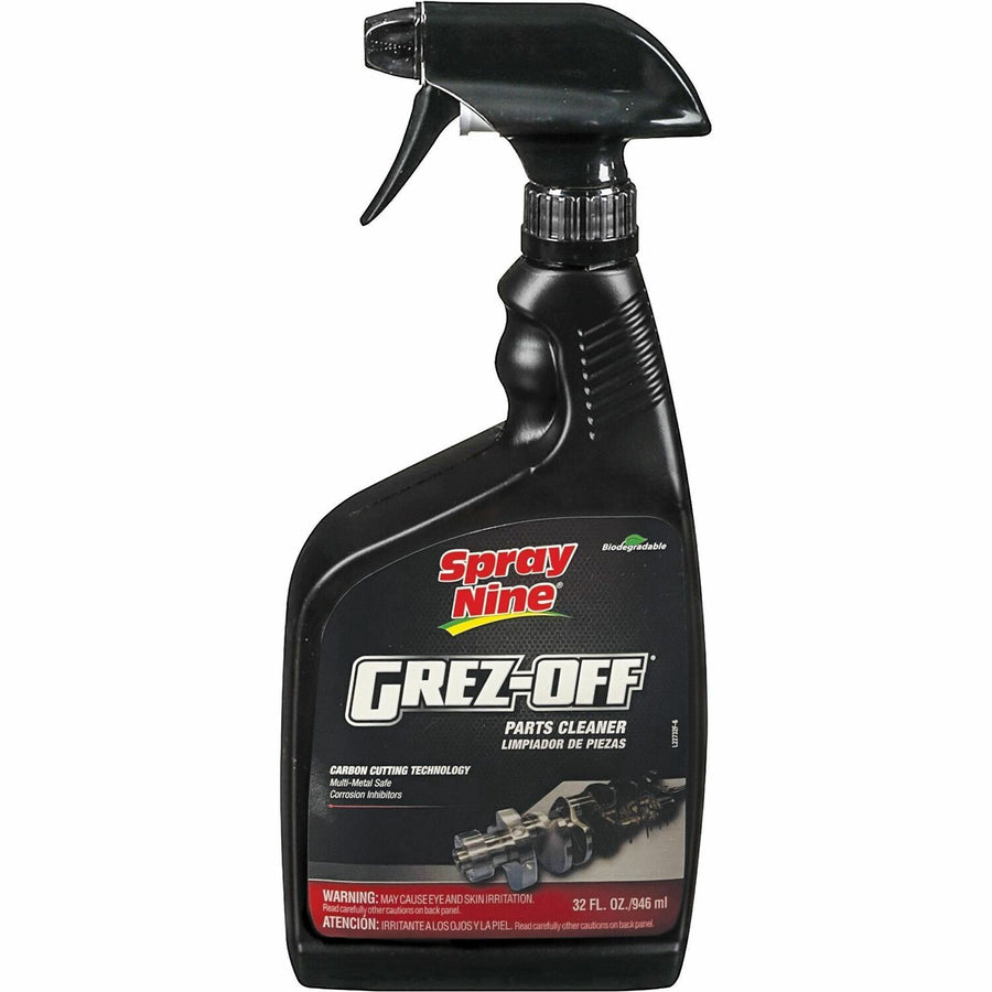 Spray Nine Grez-Off Parts Cleaner Degreaser, Clear, Heavy Duty, 12 / Carton, PTX22732CT