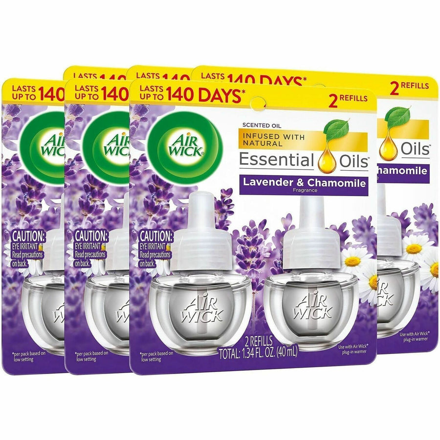 Air Wick Scented Oil Warmer Refill, Lavender, 6 / Carton, RAC78473CT