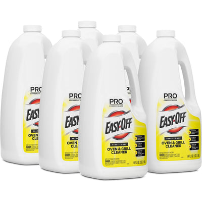 Reckitt Benckiser Easy-Off Oven/Grill Cleaner, Clear, 6 / Carton, RAC80689CT