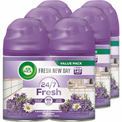 Reckitt Benckiser plc Air Wick Lavender Refill Pack, Clear, 3 / Carton, RAC85595CT