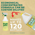 Sunshine Makers Simple Green Industrial Cleaner/Degreaser, Lemon, 6 / Carton, SMP14010CT