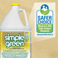 Sunshine Makers Simple Green Industrial Cleaner/Degreaser, Lemon, 6 / Carton, SMP14010CT