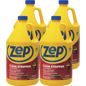 Zep Heavy-Duty Floor Stripper, Blue, 4 / Carton, ZPEZULFFS128CT