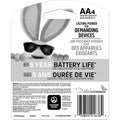 Energizer Recharge Power Plus Rechargeable AA Battery 4-Packs, 4 / Carton, EVENH15BP4CT
