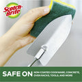3M Scotch-Brite Heavy-Duty Scrub Sponges, Yellow, 6 / Carton, MMM426CT