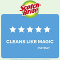 3M Scotch-Brite No Scratch Scrub Sponges, Blue, 8 / Carton, MMMMP3CT