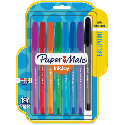 Newell Paper Mate InkJoy 100 ST Pens, 8 / Pack, PAP1945932