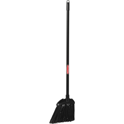 Rubbermaid Commercial Lobby Broom, Black, 6 / Carton, RCP637400BKCT