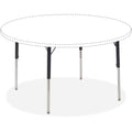 Lorell Activity Table Height-Adjustable Leg Kit - 22" to 30"H, Chrome, 4 / Carton, LLR99899