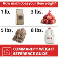 3M Command Medium Traditional Hook, Brushed Nickel, Metallic Silver, 1 Pack, MMM17051BNES