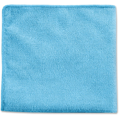 Rubbermaid Commercial Blue MF Cleaning Cloth, 12 / Carton, RCP1820579CT