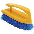 Rubbermaid Commercial Iron Handle Scrub Brush, Yellow, 12 / Carton, RCP6482COBCT