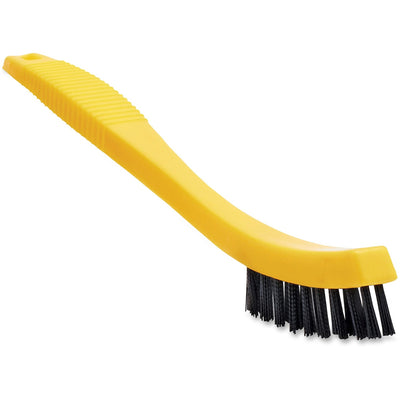 Rubbermaid Commercial Tile/Grout Brush, Yellow, 12 / Carton, RCP9B5600BKCT
