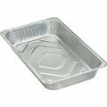 Genuine Joe Full-size Disposable Aluminum Pan, Silver, 50 / Carton, GJO10703