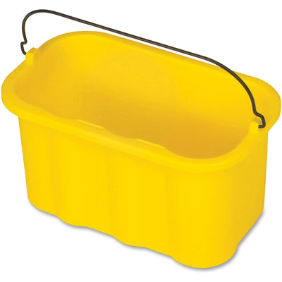 Rubbermaid Commercial 10-quart Sanitizing Caddy, Yellow, 6 / Carton, RCP9T8200YWCT