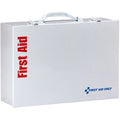 First Aid Only 2-Shelf First Aid Cabinet with Medications - ANSI Compliant, White, 1 Kit, FAO90573