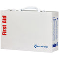 First Aid Only 2-Shelf First Aid Cabinet with Medications - ANSI Compliant, White, 1 Kit, FAO90573
