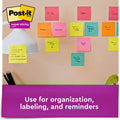 3M Post-it Super Sticky Notes - Supernova Neons Color Collection, Iris Infusion, 1 Pack, MMM6545SSMIA