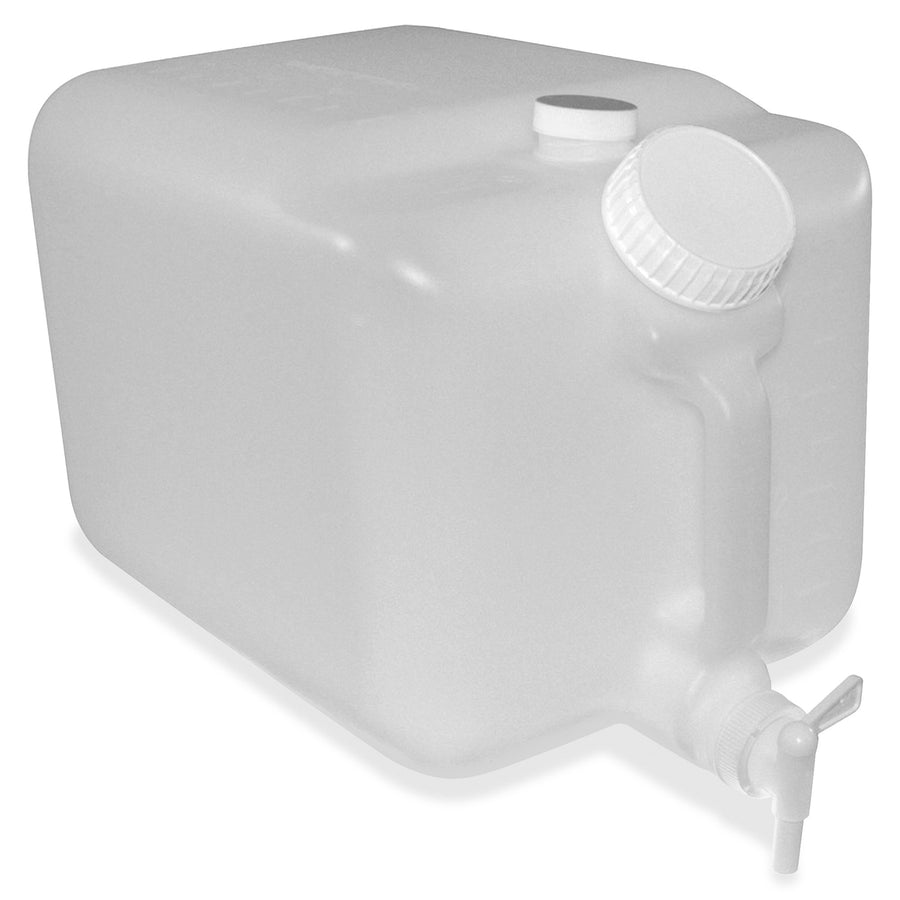Impact E-Z Fill Container, 10" x 9.5", Translucent, 5 gal, Heavy Duty, 6 / Carton, IMP7576CT