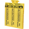 Rubbermaid Commercial Bilingual Over-The-Spill Pads, Yellow, 12 / Carton, RCP4254CT