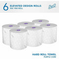 Kimberly-Clark Scott Essential High Capacity Hard Roll Paper Towels with Absorbency Pockets, White, 1 Carton, KCC02001
