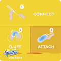 Procter & Gamble Swiffer Unscented Duster Kit, Yellow, 6 / Carton, PGC11804CT