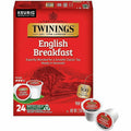 R. Twining & Twinings of London English Breakfast Black Tea K-Cup, 24 / Box, TWG08755