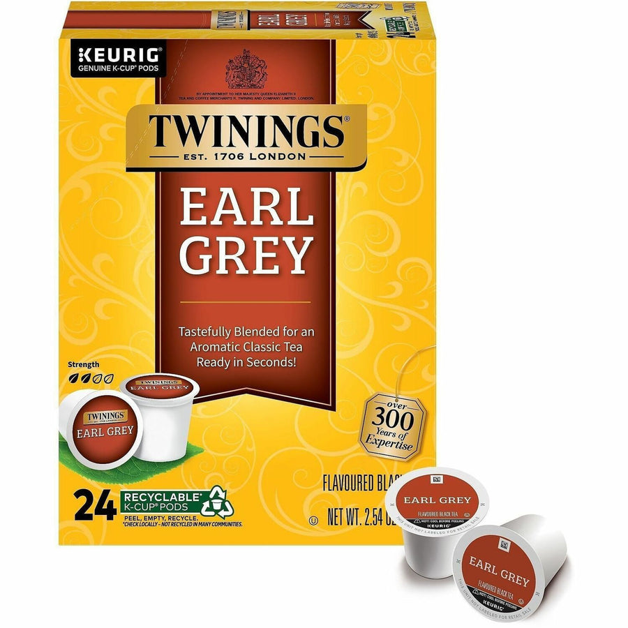 Twinings of London Earl Grey Flavoured, 24 / Box, TWG08756