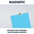 ACCO Quartet InvisaMount Magnetic Glass Dry-Erase Board, QRTG3922IMW