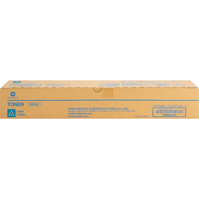 Konica Minolta Original Laser Toner Cartridge - Cyan -, KNMTN324C