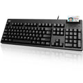 Adesso EasyTouch 630SB - Smart Card Reader Keyboard, Black, ADEAKB630SB