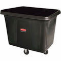 Rubbermaid Commercial 300-lb Capacity Cube Truck, Black, 44.91 gal, RCP460800BK