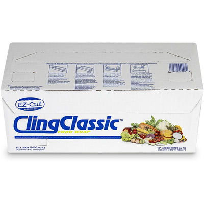 AEP Berry Cling Classic Food Wrap, Clear, 1 Carton, WBI30550200