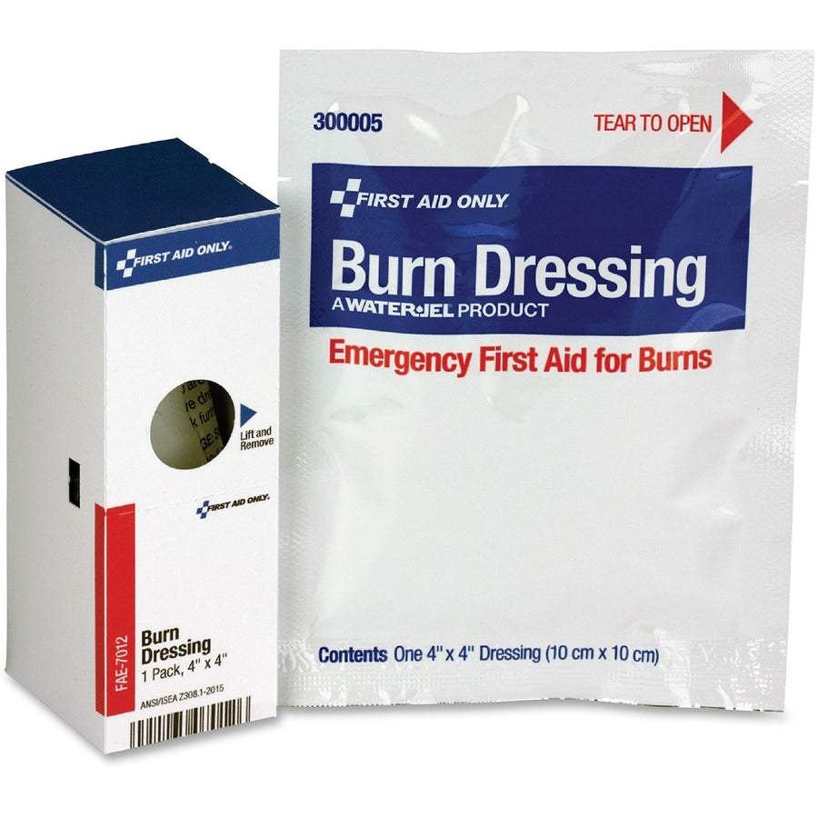 First Aid Only SmartCompliance Refill Burn Dressing, Blue, FAOFAE7012