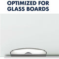 ACCO Quartet Premium Glass Board Eraser, Silver, QRTSFEB3