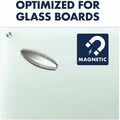 ACCO Quartet Premium Glass Board Eraser, Silver, QRTSFEB3