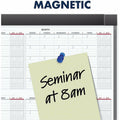 ACCO Quartet Prestige 2 Magnetic Calendar Board, Graphite, QRT12MCP23P2