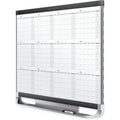 ACCO Quartet Prestige 2 Magnetic Calendar Board, Graphite, QRT12MCP23P2