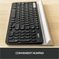 Logitech K780 Multi-Device Wireless Keyboard, White, LOG920008149